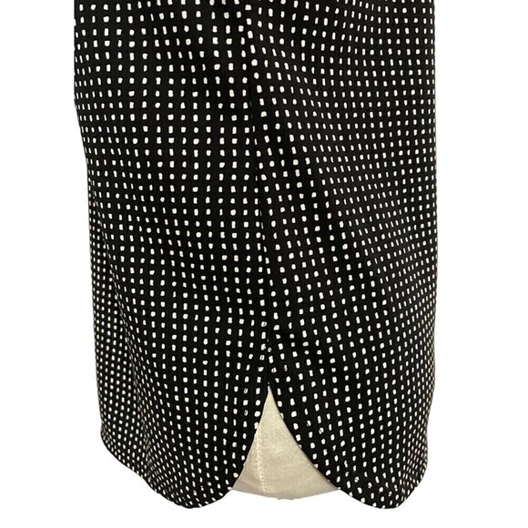ANN Taylor Black Polka Dot Top Size S - Picture 3 of 8